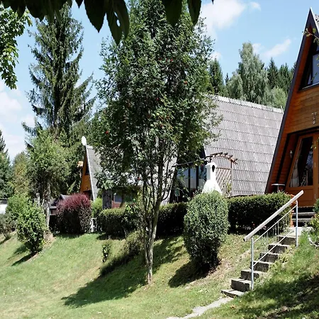 Wooden Chalet With Terrace Near A Swimming Lake Waldkirchen