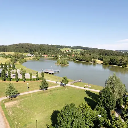 Wooden Chalet With Terrace Near A Swimming Lake *